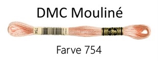 DMC Mouline Amagergarn farve 754